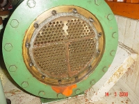 Fouled heat exchanger